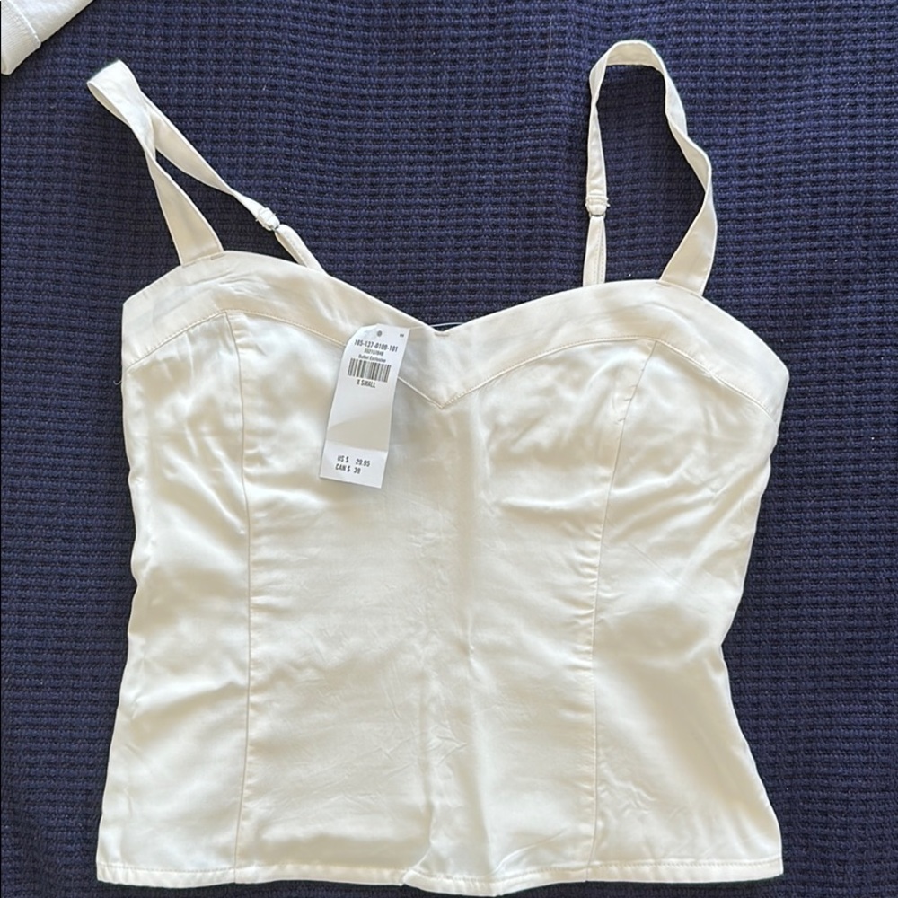 Abercrombie & Fitch White Top, XS